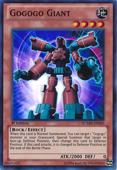 Gogogo Giant [NUMH-EN020] Super Rare - Doe's Cards