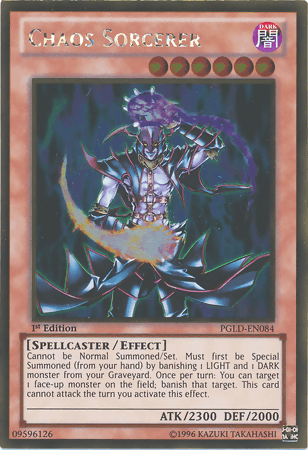 Chaos Sorcerer [PGLD-EN084] Gold Rare - Doe's Cards