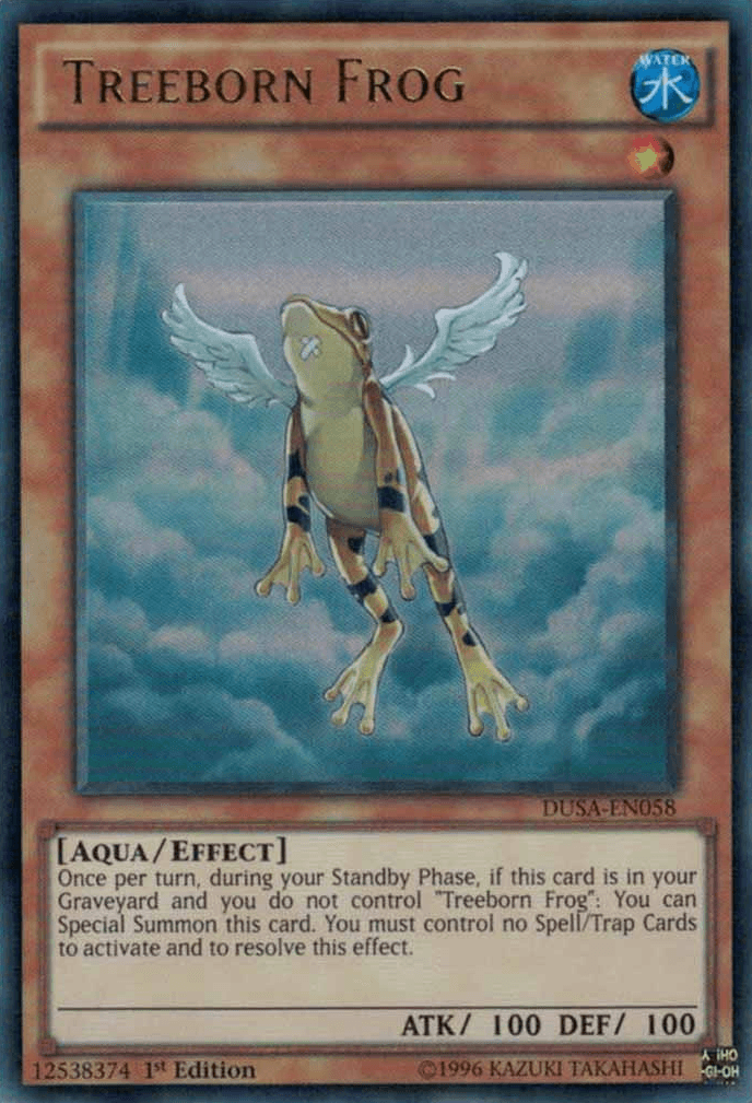 Treeborn Frog [DUSA-EN058] Ultra Rare - Doe's Cards