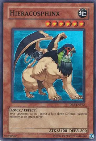 Hieracosphinx [DR3-EN192] Super Rare - Doe's Cards