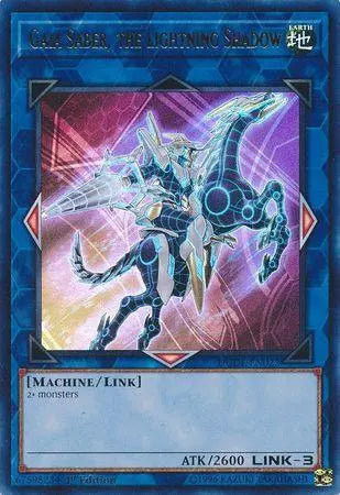 Gaia Saber, the Lightning Shadow [DUDE-EN022] Ultra Rare - Doe's Cards