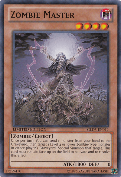 Zombie Master [GLD5-EN019] Common - Doe's Cards