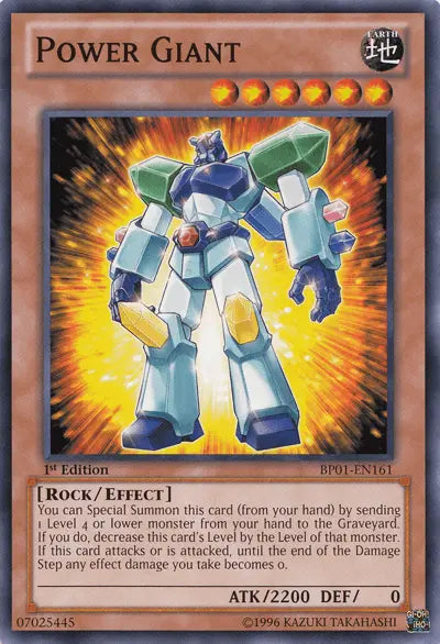 Power Giant [BP01-EN161] Common - Doe's Cards