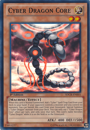 Cyber Dragon Core [SDCR-EN001] Super Rare - Doe's Cards