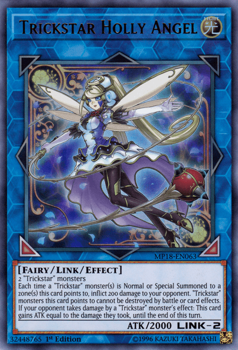 Trickstar Holly Angel [MP18-EN063] Ultra Rare - Doe's Cards