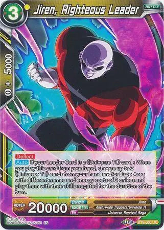 Jiren, Righteous Leader (BT9-060) [Universal Onslaught] - Doe's Cards
