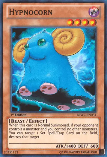 Hypnocorn [BPW2-EN034] Super Rare - Doe's Cards