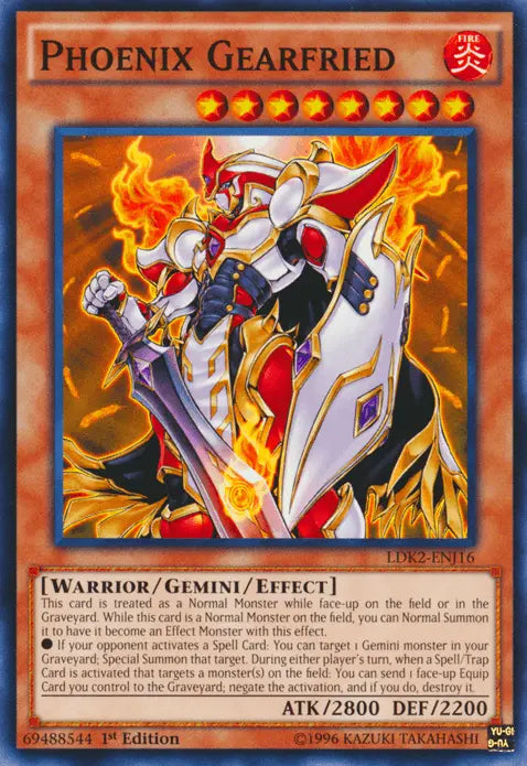 Phoenix Gearfried [LDK2-ENJ16] Common - Doe's Cards