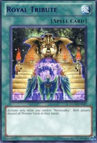 Royal Tribute (Purple) [DL11-EN017] Rare - Doe's Cards