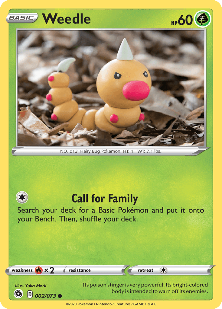 Weedle (002/073) [Sword & Shield: Champion's Path] - Doe's Cards