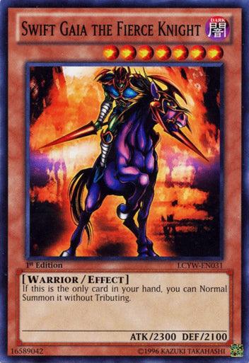 Swift Gaia the Fierce Knight [LCYW-EN031] Common - Doe's Cards