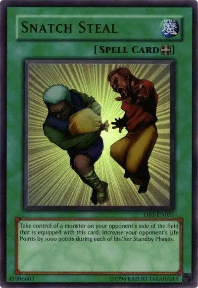 Snatch Steal [DB1-EN021] Ultra Rare - Doe's Cards