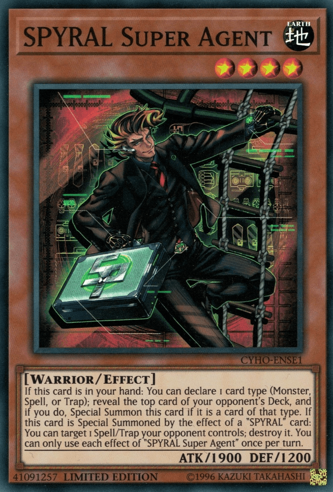 SPYRAL Super Agent [CYHO-ENSE1] Super Rare - Doe's Cards