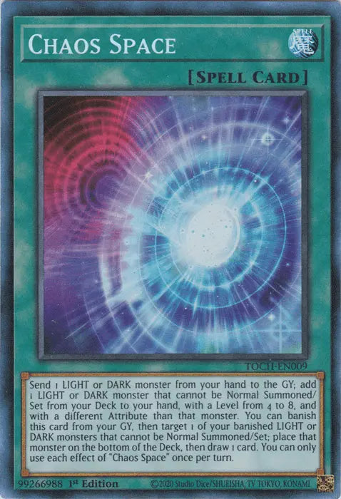 Chaos Space [TOCH-EN009] Collector's Rare - Doe's Cards