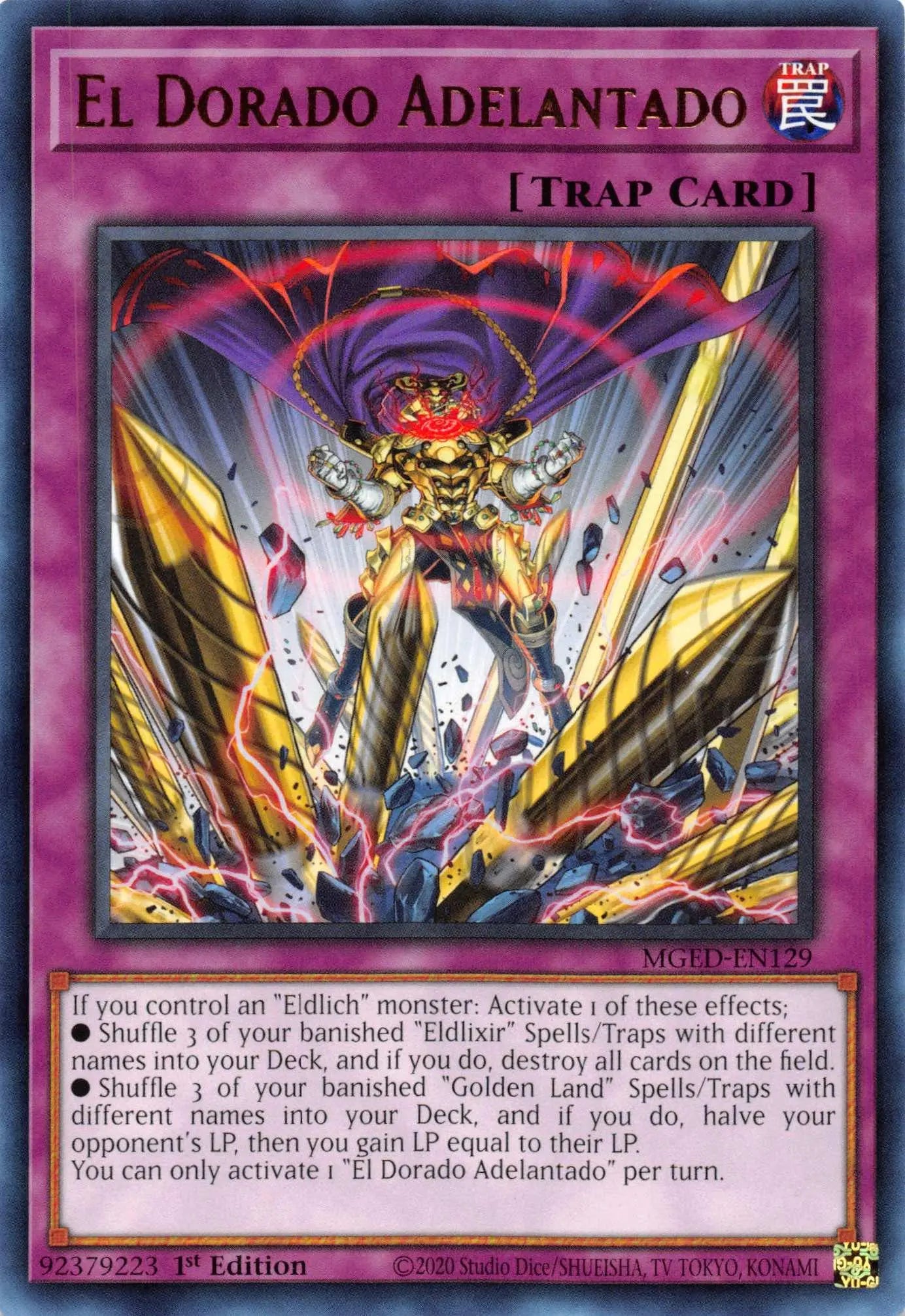 El Dorado Adelantado [MGED-EN129] Rare - Doe's Cards