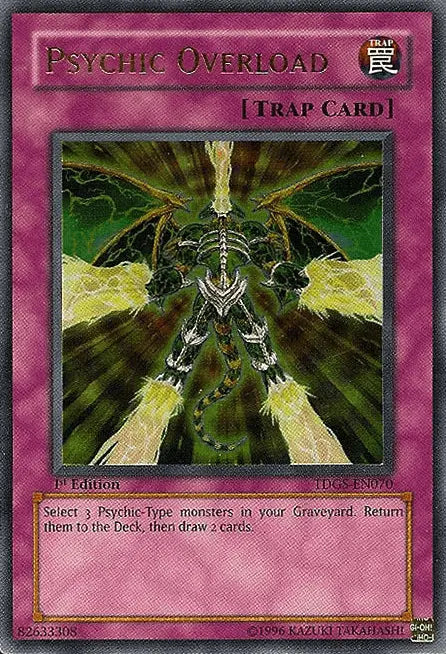 Psychic Overload [TDGS-EN070] Ultimate Rare - Doe's Cards