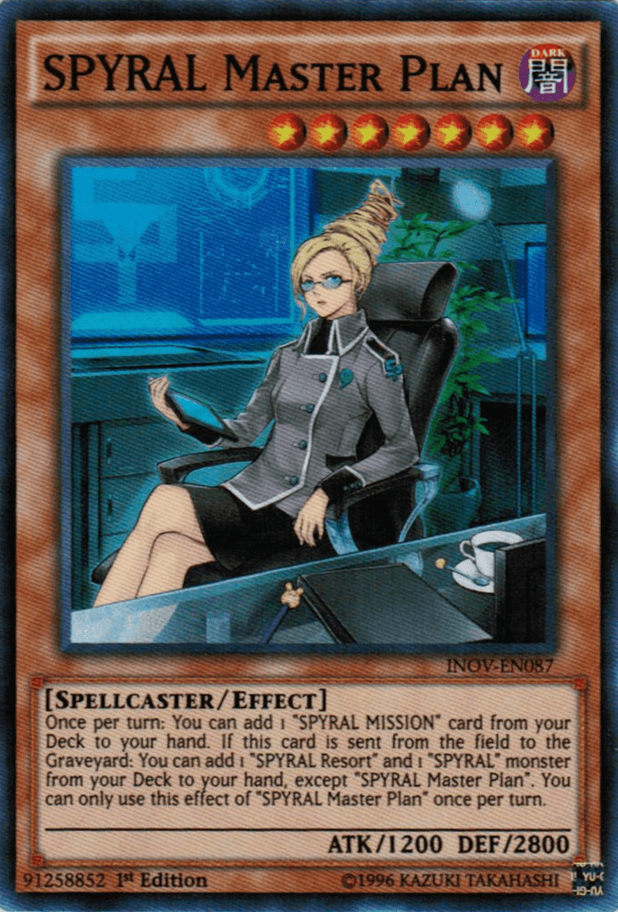 Spyral Master Plan [INOV-EN087] Super Rare - Doe's Cards