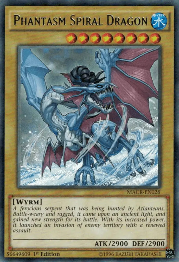 Phantasm Spiral Dragon [MACR-EN028] Rare - Doe's Cards