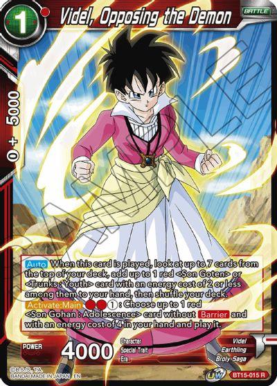 Videl, Opposing the Demon (BT15-015) [Saiyan Showdown] - Doe's Cards