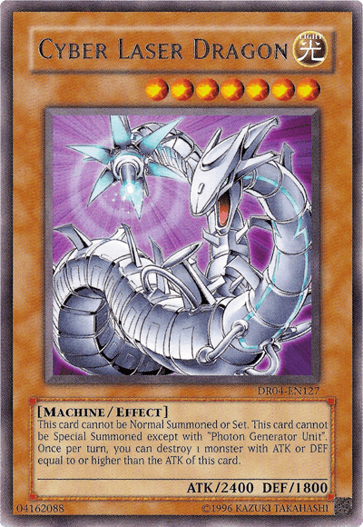 Cyber Laser Dragon [DR04-EN127] Rare - Doe's Cards