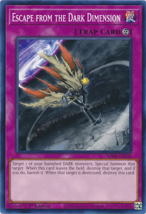 Escape from the Dark Dimension [SDSA-EN036] Common - Doe's Cards