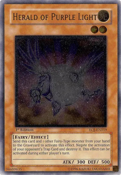 Herald of Purple Light [EOJ-EN019] Ultimate Rare - Doe's Cards