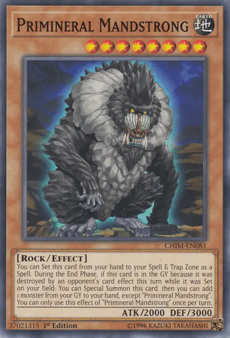 Primineral Mandstrong [CHIM-EN081] Common - Doe's Cards