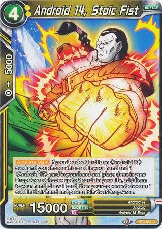 Android 14, Stoic Fist (BT9-057) [Universal Onslaught] - Doe's Cards