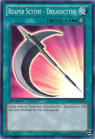 Reaper Scythe - Dreadscythe [DRLG-EN012] Super Rare - Doe's Cards