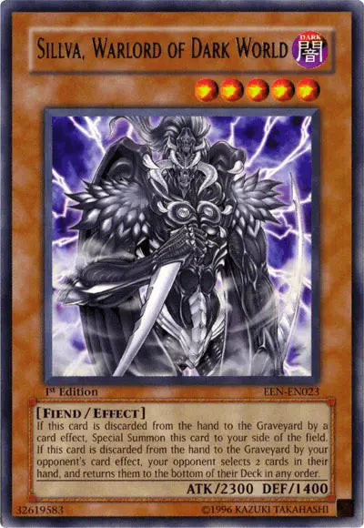 Sillva, Warlord of Dark World [EEN-EN023] Rare - Doe's Cards