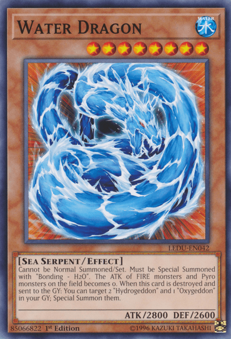 Water Dragon [LEDU-EN042] Common - Doe's Cards