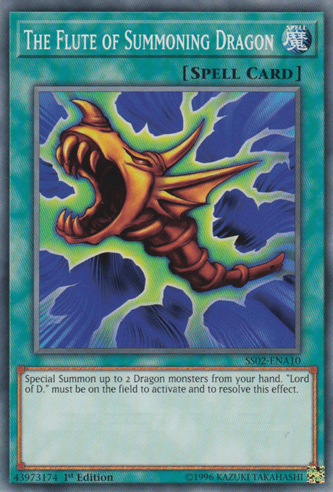 The Flute of Summoning Dragon [SS02-ENA10] Common - Doe's Cards