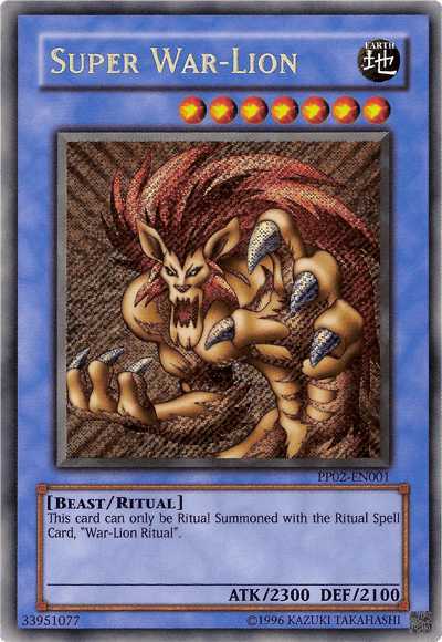 Super War-Lion [PP02-EN001] Secret Rare - Doe's Cards