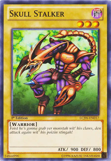 Skull Stalker [LCJW-EN017] Common - Doe's Cards
