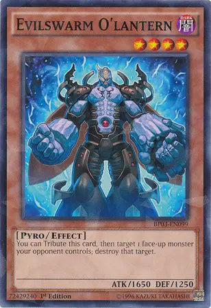 Evilswarm O'lantern [BP03-EN099] Shatterfoil Rare - Doe's Cards