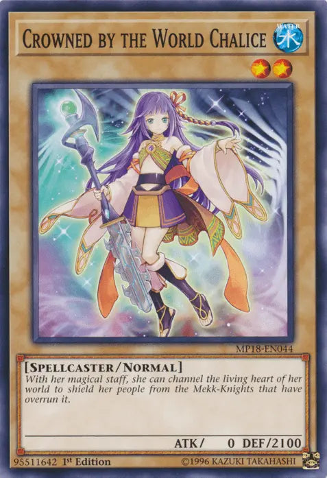 Crowned by the World Chalice [MP18-EN044] Common - Doe's Cards