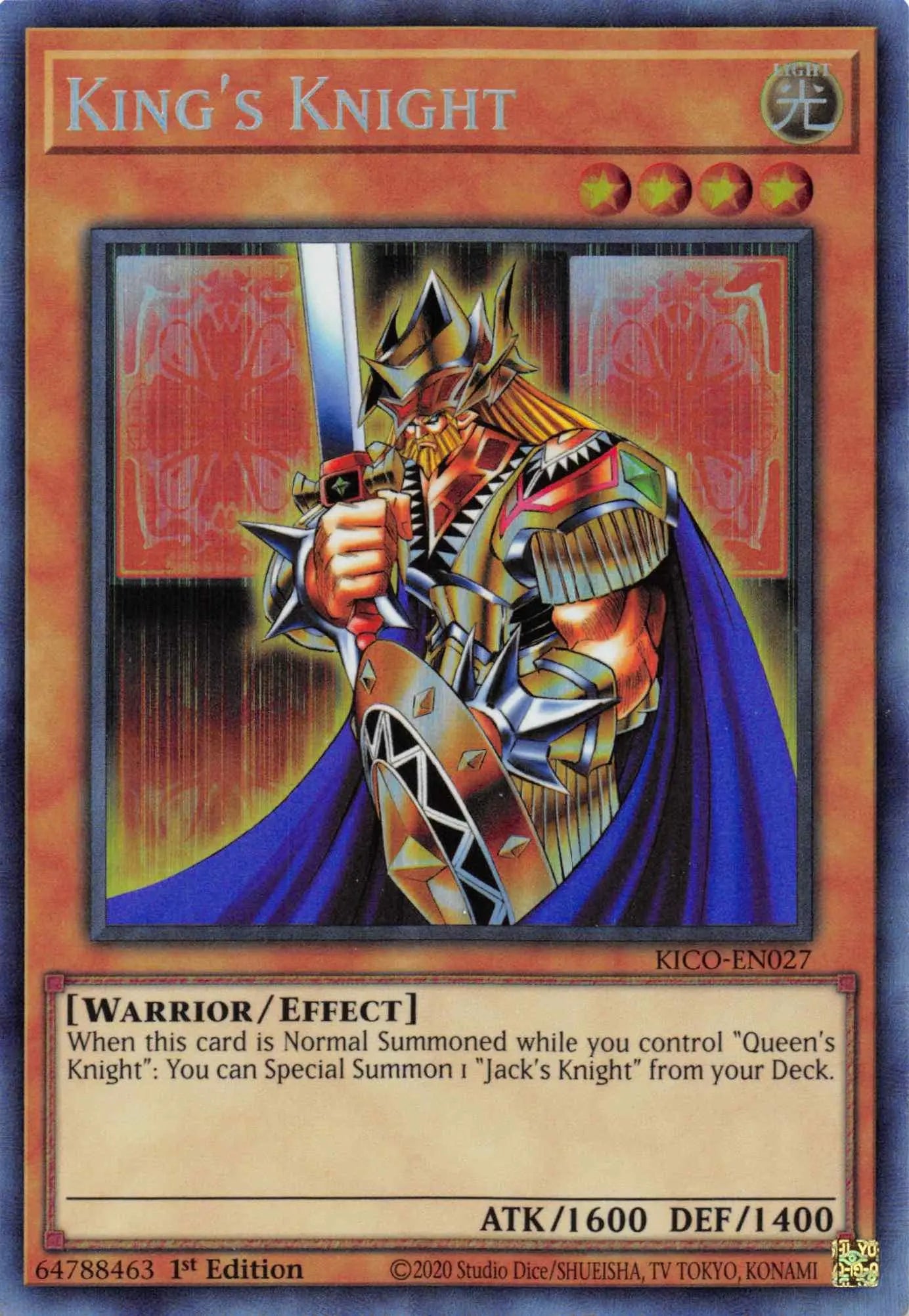King's Knight (Collector's Rare) [KICO-EN027] Collector's Rare - Doe's Cards
