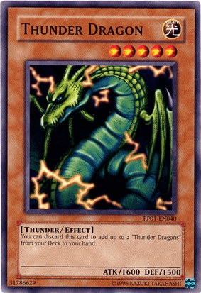 Thunder Dragon [RP01-EN040] Common - Doe's Cards