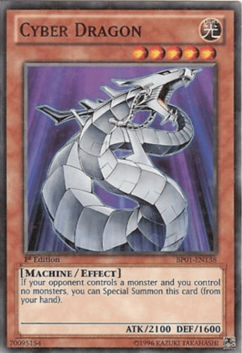 Cyber Dragon [BP01-EN138] Starfoil Rare - Doe's Cards