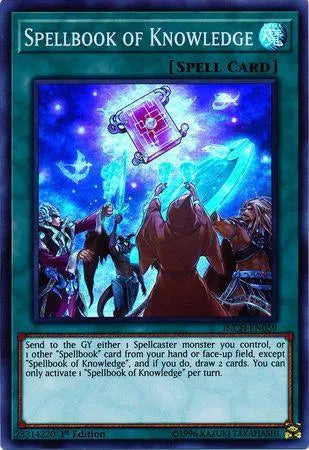 Spellbook of Knowledge [INCH-EN059] Super Rare - Doe's Cards