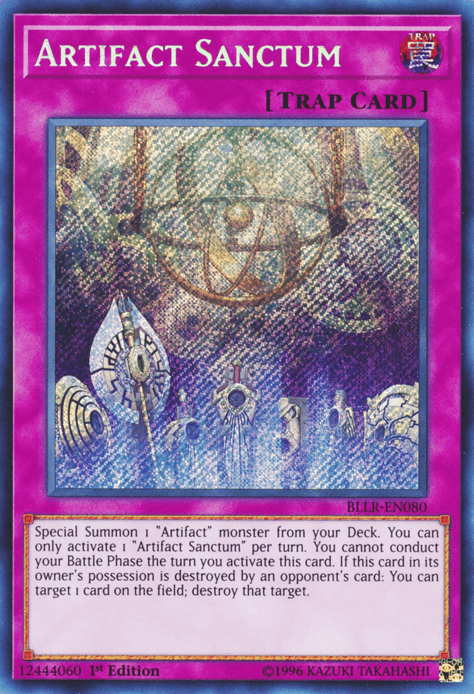 Artifact Sanctum [BLLR-EN080] Secret Rare - Doe's Cards