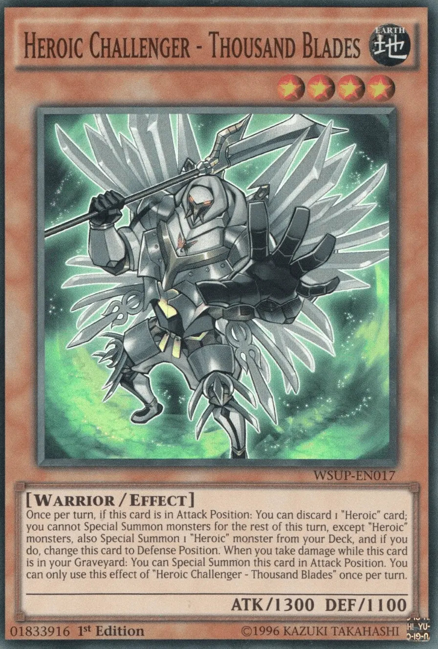 Heroic Challenger - Thousand Blades [WSUP-EN017] Super Rare - Doe's Cards