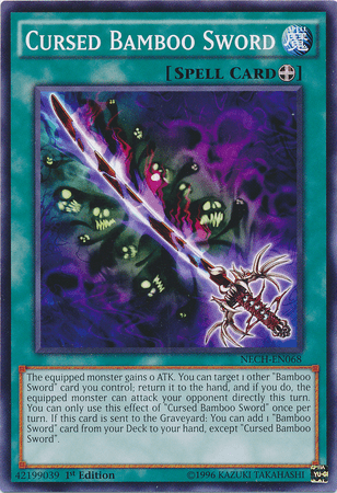 Cursed Bamboo Sword [NECH-EN068] Common - Doe's Cards