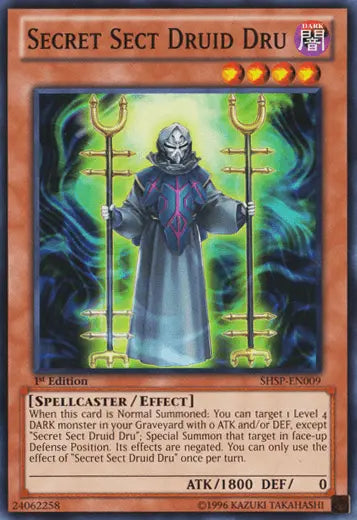 Secret Sect Druid Dru [SHSP-EN009] Common - Doe's Cards