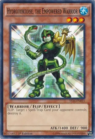 Hydrotortoise, the Empowered Warrior [YS14-EN015] Common - Doe's Cards