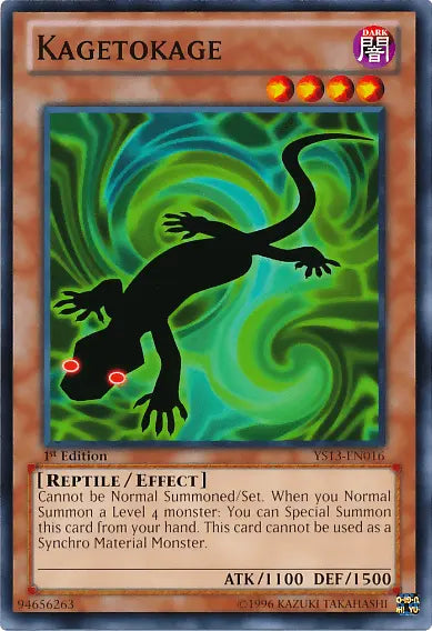 Kagetokage [YS13-EN016] Common - Doe's Cards