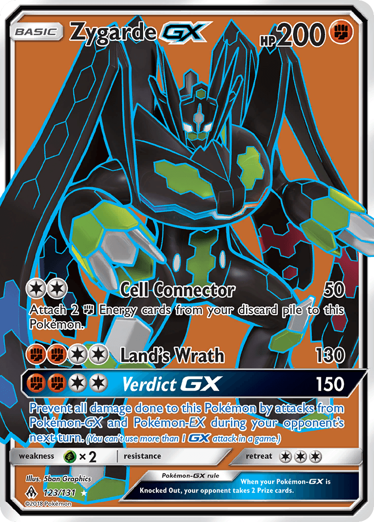 Zygarde GX (123/131) [Sun & Moon: Forbidden Light] - Doe's Cards