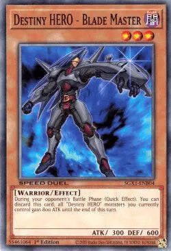 Destiny HERO - Blade Master [SGX1-ENB04] Common - Doe's Cards