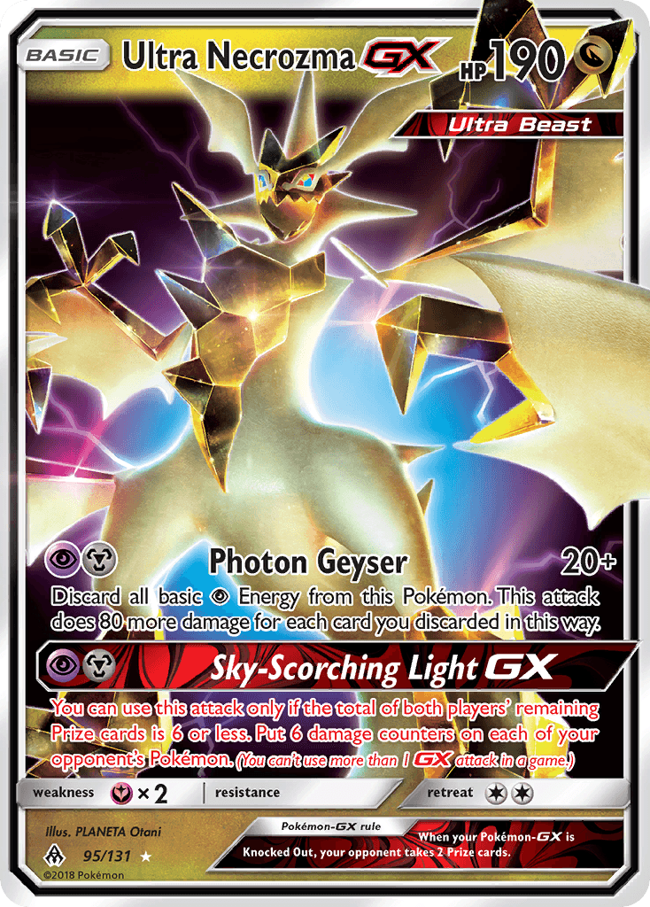 Ultra Necrozma GX (95/131) [Sun & Moon: Forbidden Light] - Doe's Cards