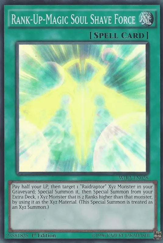 Rank-Up-Magic Soul Shave Force [WIRA-EN028] Super Rare - Doe's Cards